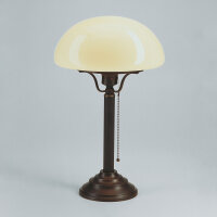 Lampe de table Art Nouveau Laiton antique Z1