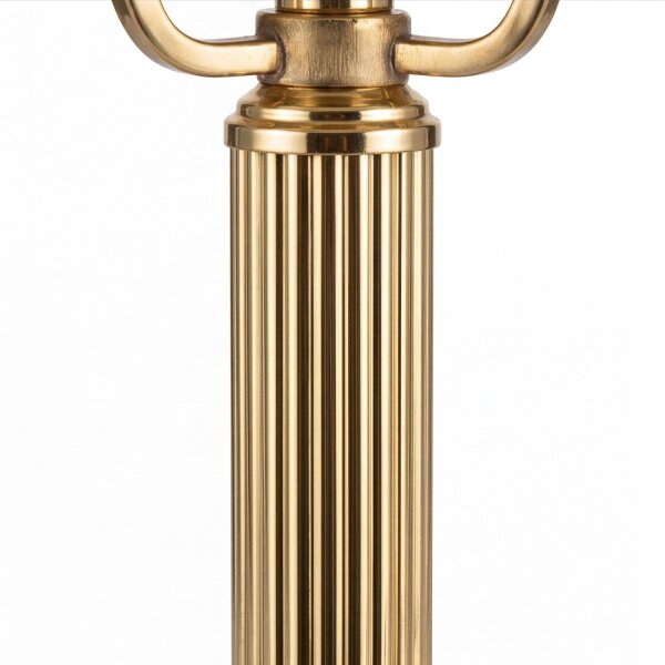 Lampe de table Art Nouveau laiton poli Z1