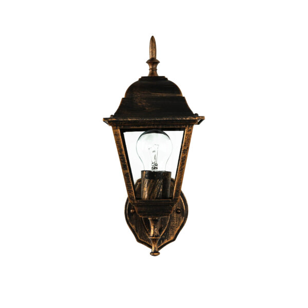 Lampe dextérieur Rustique IP44 Noir Cuivre TIROL