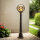 Lampe dallée rétro extérieur en noir cuivre KAIRO
