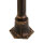 Lampe dallée rétro extérieur en noir cuivre KAIRO
