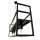 Lampe à suspendre Étagère suspendue L : 102 cm 5x E27 Métal