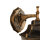 Lampe dextérieur rustique noire cuivre LYON