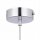 Suspension métal verre sphère Ø29cm E27 élégant