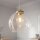 Lampe à suspendre métal en laiton verre E27 élégant