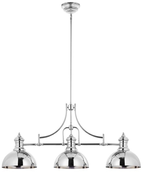 Lampe à suspendre orientable métal 3 flammes Industrial