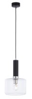 Lampe à suspendre moderne métal verre E27...