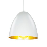 Lampe à suspendre Blanc Or Ø20cm table...