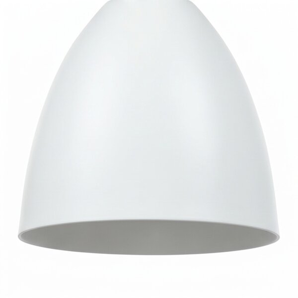Suspension blanc or ajustable E27 2 flammes