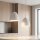 Suspension blanc or ajustable E27 2 flammes