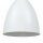 Suspension blanc or ajustable E27 2 flammes