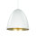 Suspension 3 flammes orientable blanc or E27