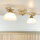 Plafonnier AURORA WHITE en blanc shabby 2flmg