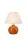 Petite lampe de table tissu bois 24cm confortable FAYA