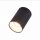 Spot de plafond étroit rond Moderne Métal Ø13cm E27 Noir