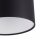 Spot de plafond étroit rond Moderne Métal Ø13cm E27 Noir