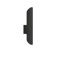 Applique intérieure noir métal H:33cm 2x...