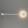 Applique en métal blanc 52cm plat GX53 lumière indirecte