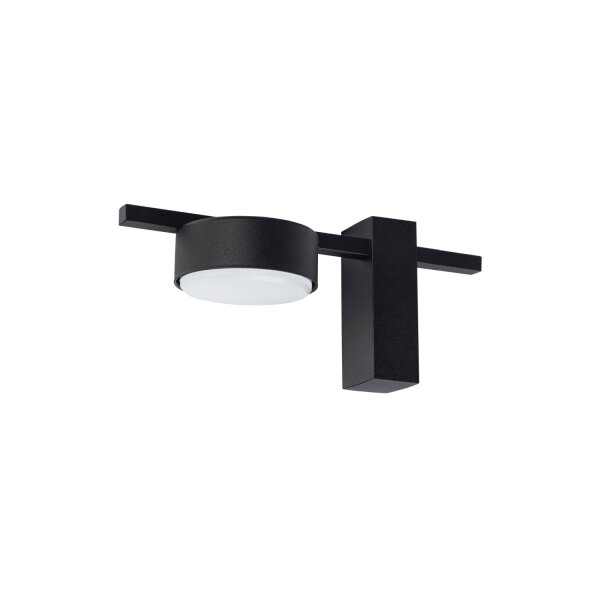 Applique murale noire Moderne Aluminium Métal GX53