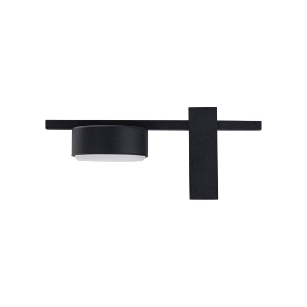 Applique murale noire Moderne Aluminium Métal GX53