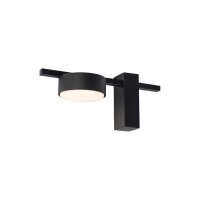 Applique murale noire Moderne Aluminium M&eacute;tal GX53