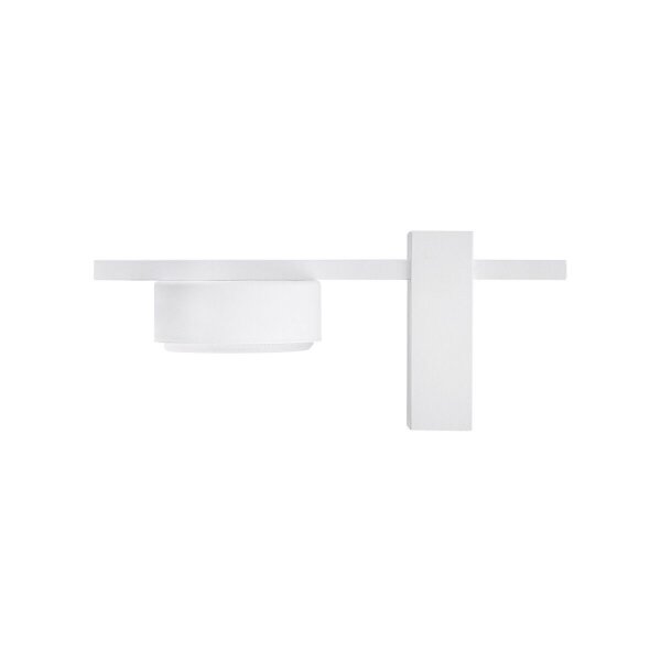 Applique avec abat-jour Blanc Moderne P:23cm polyvalent GX53
