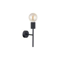 Applique d&eacute;corative Noir M&eacute;tal H:27cm pour E27