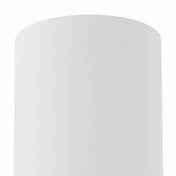 Applique murale résidentielle Blanc H:35cm étroit E27 semi-circulaire