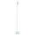 Petit lampadaire Blanc 124cm Moderne flexible GU10 Métal