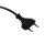 Petit lampadaire noir or 124cm Moderne flexible