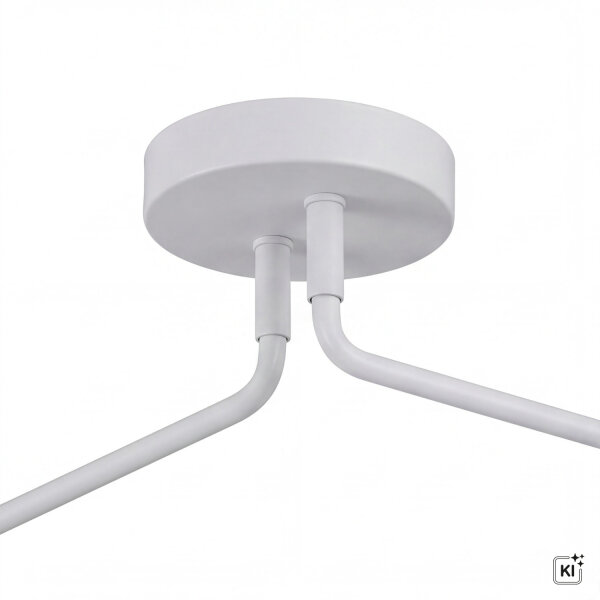 Plafonnier XXL blanc ajustable 100-156cm de long