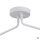 Plafonnier XXL blanc ajustable 100-156cm de long