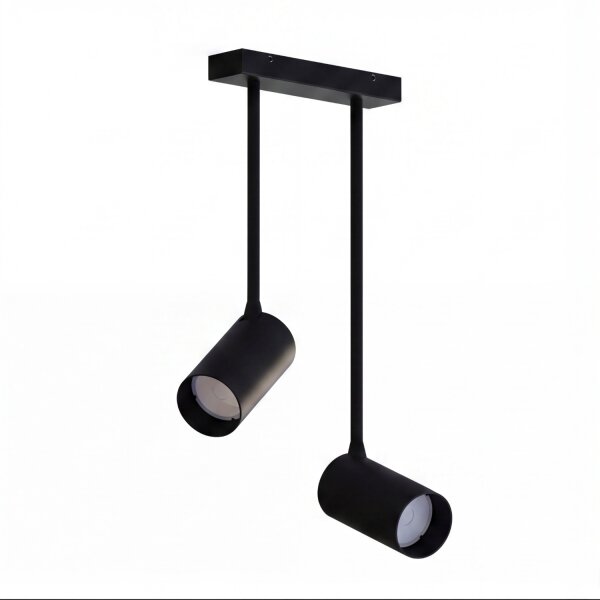 Spot de plafond noir Moderne H:41cm ajustable GU10