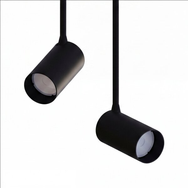 Spot de plafond noir Moderne H:41cm ajustable GU10