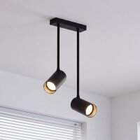 Spot de plafond noir Moderne H:41cm ajustable GU10