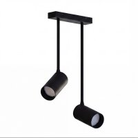 Spot de plafond noir Moderne H:41cm ajustable GU10