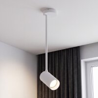 Plafonnier polyvalent Blanc H:41cm ajustable GU10