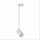 Plafonnier polyvalent Blanc H:41cm ajustable GU10