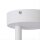 Plafonnier polyvalent Blanc H:41cm ajustable GU10