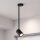 Spot de plafond noir H:41cm Moderne flexible GU10