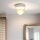 Plafonnier blanc rond Ø18cm IP44 Moderne E27
