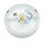 Plafonnier blanc rond Ø18cm IP44 Moderne E27