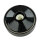 Plafonnier rond noir Ø18cm petit IP44 Moderne MAIRA