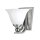 Applique murale avec abat-jour Blanc Nickel Entr&eacute;e Chambre