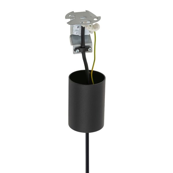 Elégante lampe à suspendre TORRY verre laiton Ø6,5cm