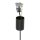 Elégante lampe à suspendre TORRY verre laiton Ø6,5cm