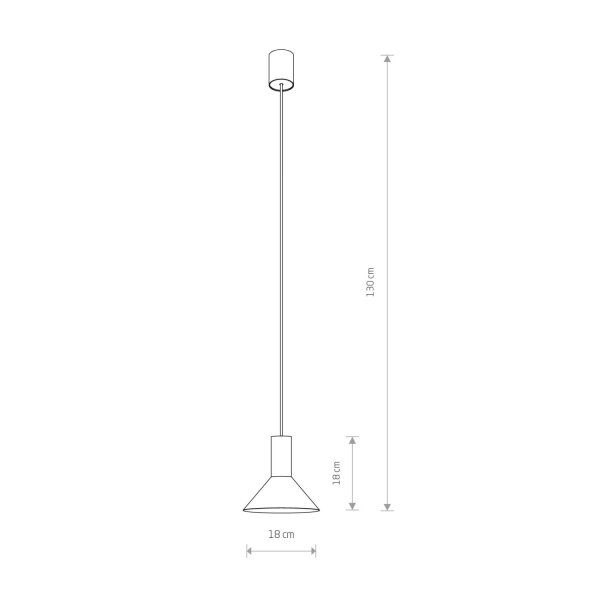 Elégant luminaire suspendu EILWEN noir laiton métal