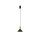 Elégant luminaire suspendu EILWEN noir laiton métal
