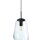 Suspension en verre MORNA Ø22cm décoratif P : max. 1,8m