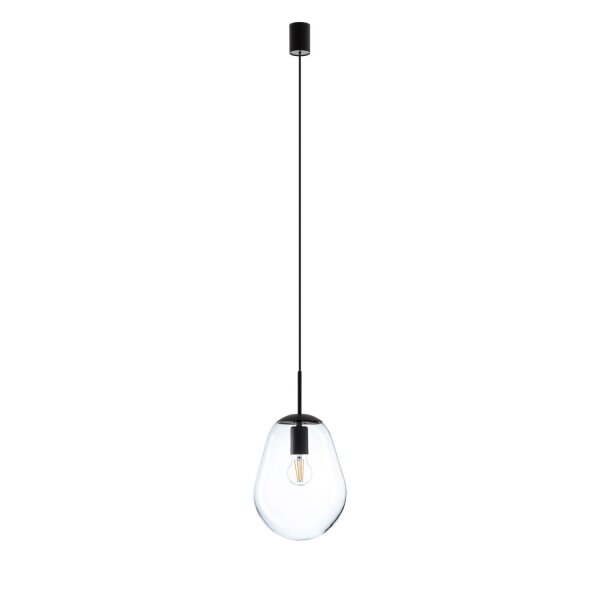 Lampe à suspendre élégante en verre Abat-jour Ø22cm E27 Cuisine